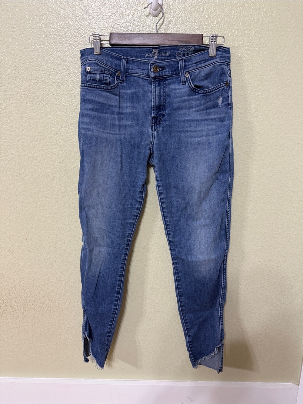 7 For All Mankind The Ankle Skinny Jeans